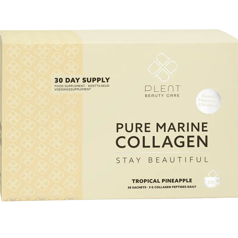 Plent Pure Marine Collagen Tropical Pineapple Packs (30 stk)