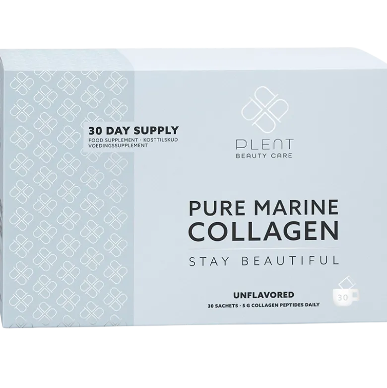 Plent Pure Marine Collagen Unflavored Packs (30 stk)