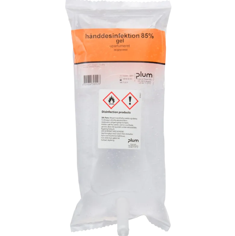 Plum Hånddesinfektion 85% Gel (1 l)