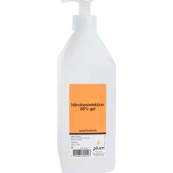 Plum Hånddesinfektion 85% Gel Pumpeflaske (600 ml)