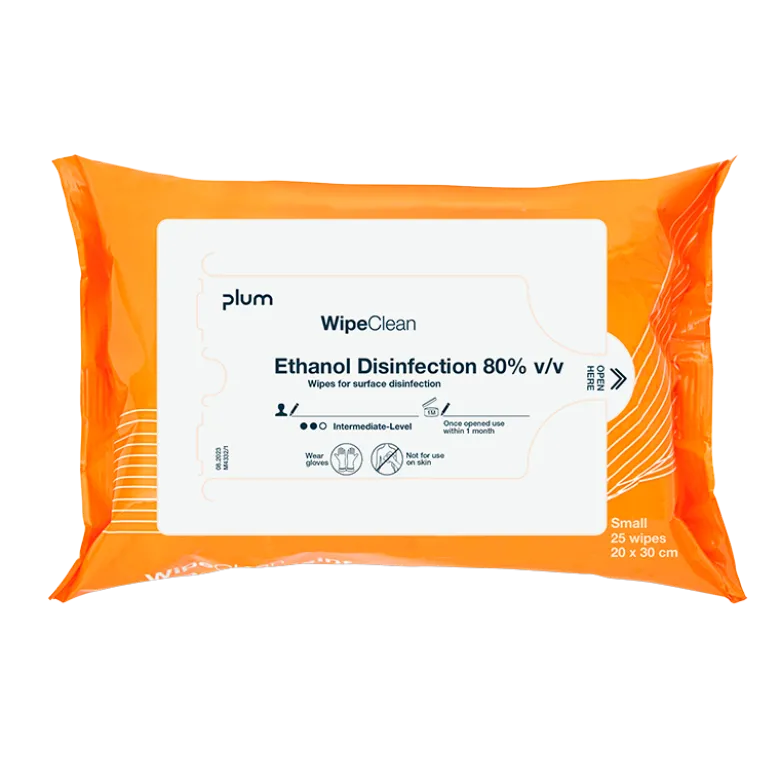 Plum WipeClean Overfladedesinfektion Small (25 stk)