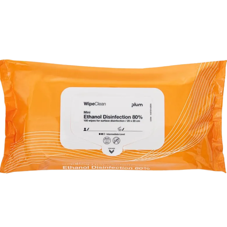 Plum WipeClean Overfladedesinfektion Mini (100 stk)