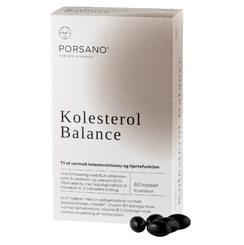 Porsano Kolesterol Balance (60 kaps)