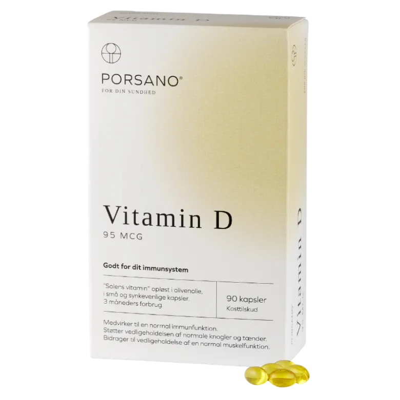 Porsano Vitamin D (90 kaps)