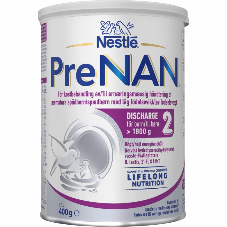 PreNAN Discharge Modermælkserstatning Præmature (400 g)