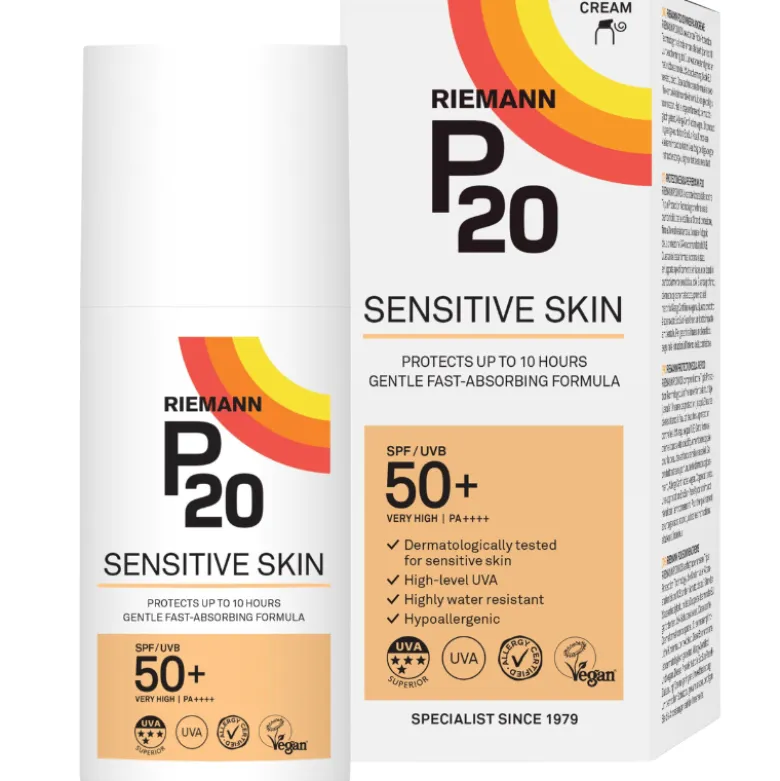 P20 Riemann Solcreme Sensitive Skin SPF 50+ (200 ml)