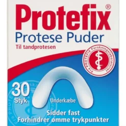 Protefix protese puder underkæbe 30 stk