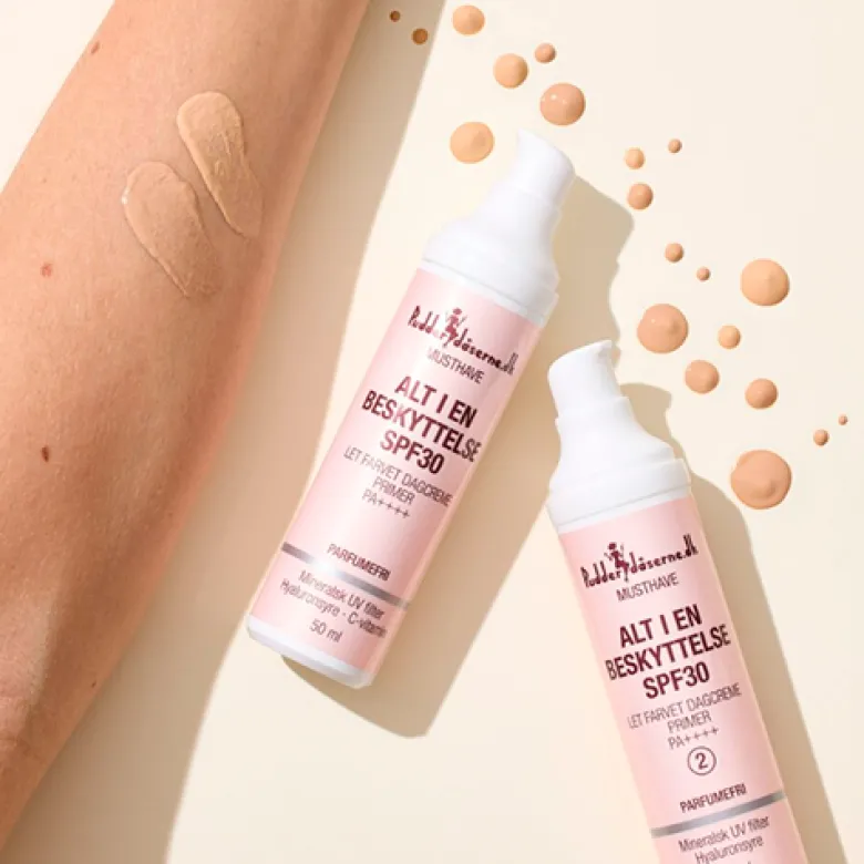 Pudderdåserne Alt I En Beskyttelse 001 SPF30 (50 ml)