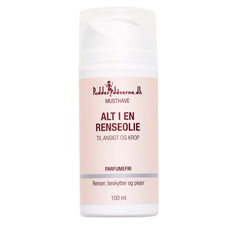 Pudderdåserne Alt i En Renseolie (100 ml)
