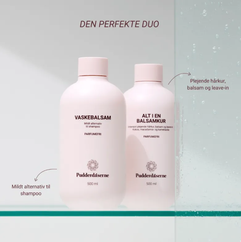 Pudderdåserne Alt i En Shampoo (500 ml)