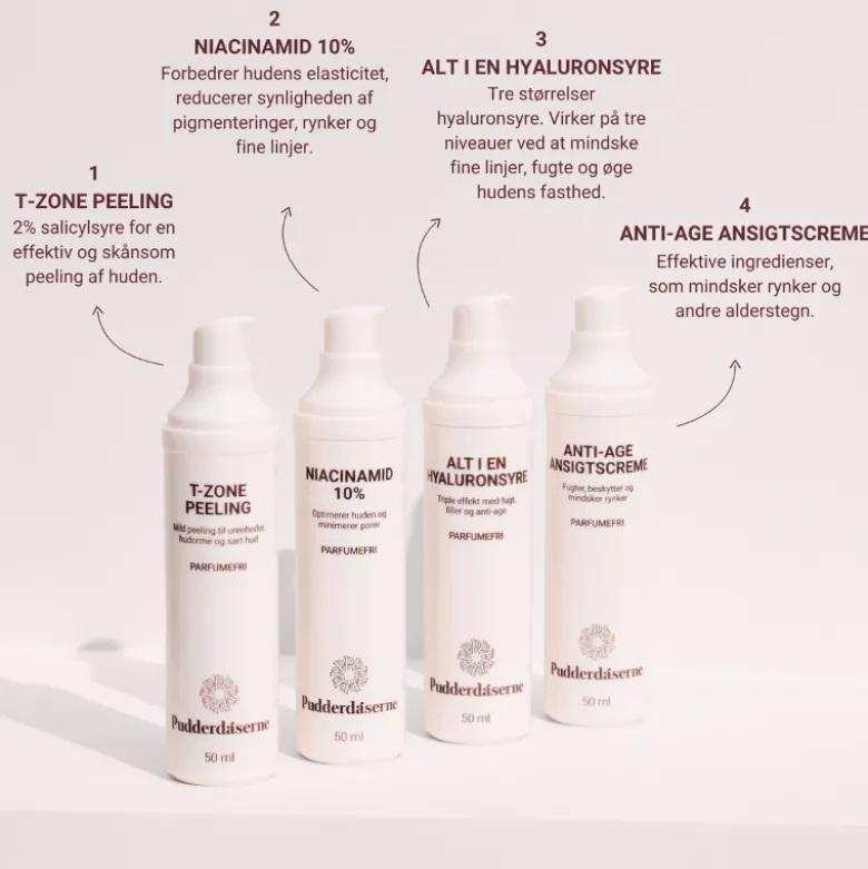 Pudderdåserne Anti-Age Ansigtscreme (50 ml)