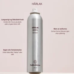 Pudderdåserne Hårlak (250 ml)