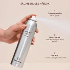Pudderdåserne Hårlak (250 ml)