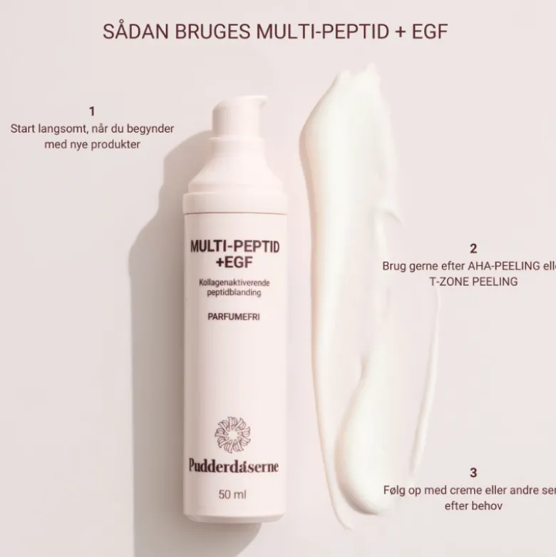 Pudderdåserne Multi-Peptid + EGF (50 ml)
