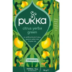Pukka Citrus Yerba Green Te Ø (20 breve)