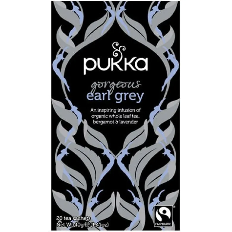 Pukka Gorgeous Earl Grey Te Ø (20 breve)