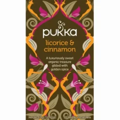 Pukka Licorice & Cinnamon Te Ø (20 breve)