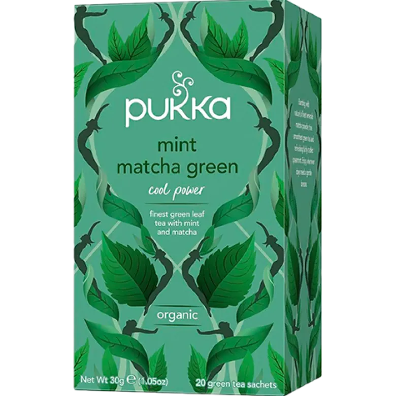 Pukka Mint Matcha Green Te Ø (20 breve)