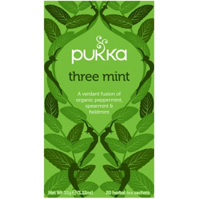 Pukka Three Mint Te Ø (20 breve)