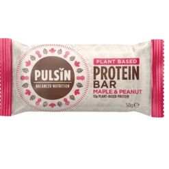 Pulsin Proteinbar Maple og Peanut (50 gr)