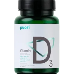 Puori D3 D-Vitamin 10µg (60 kap)