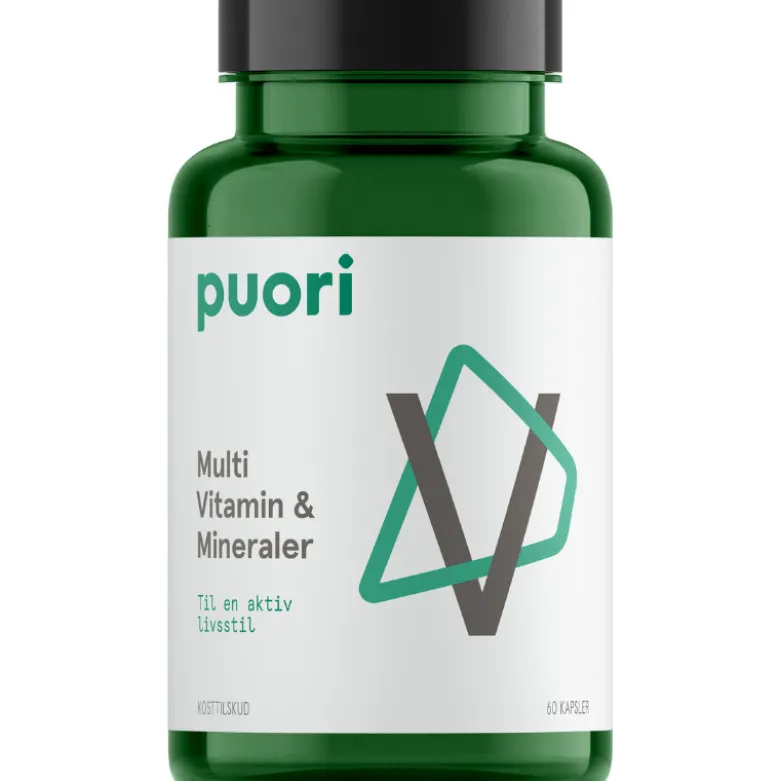 Puori Multi Vitamin & Mineraler (60 kaps)