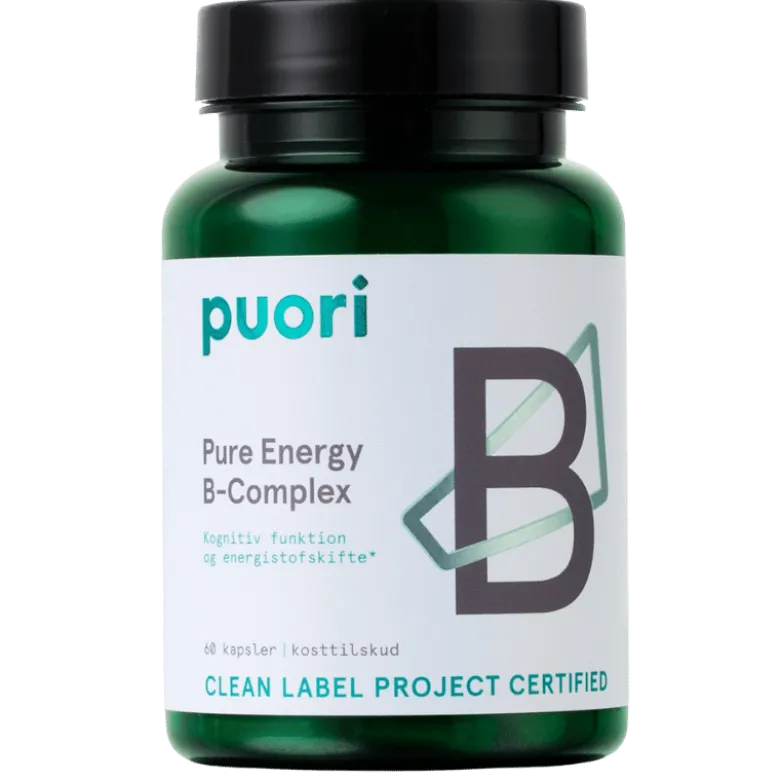 Puori Pure Energy B-Complex (60 kaps)