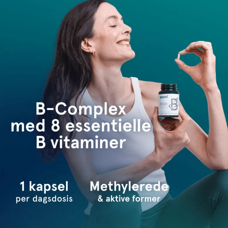 Puori Pure Energy B-Complex (60 kaps)