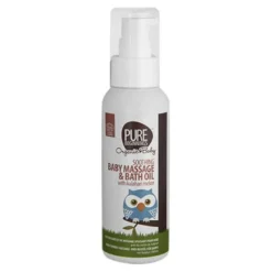 Pure Beginnings Baby massage og badeolie m. kalahari melon (100 ml)