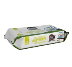 Pure Beginnings Bionedbrydelige Baby vådservietter Aloe Vera Ø (1 pk)
