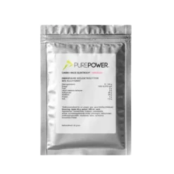 PurePower Carbo Race Electrolyte Hindbær (50 g)