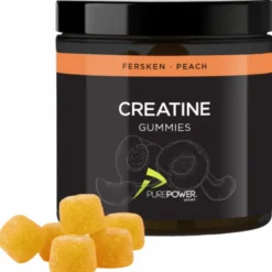 PurePower Creatine Gummies Peach (60 stk)