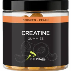 PurePower Creatine Gummies Peach (60 stk)