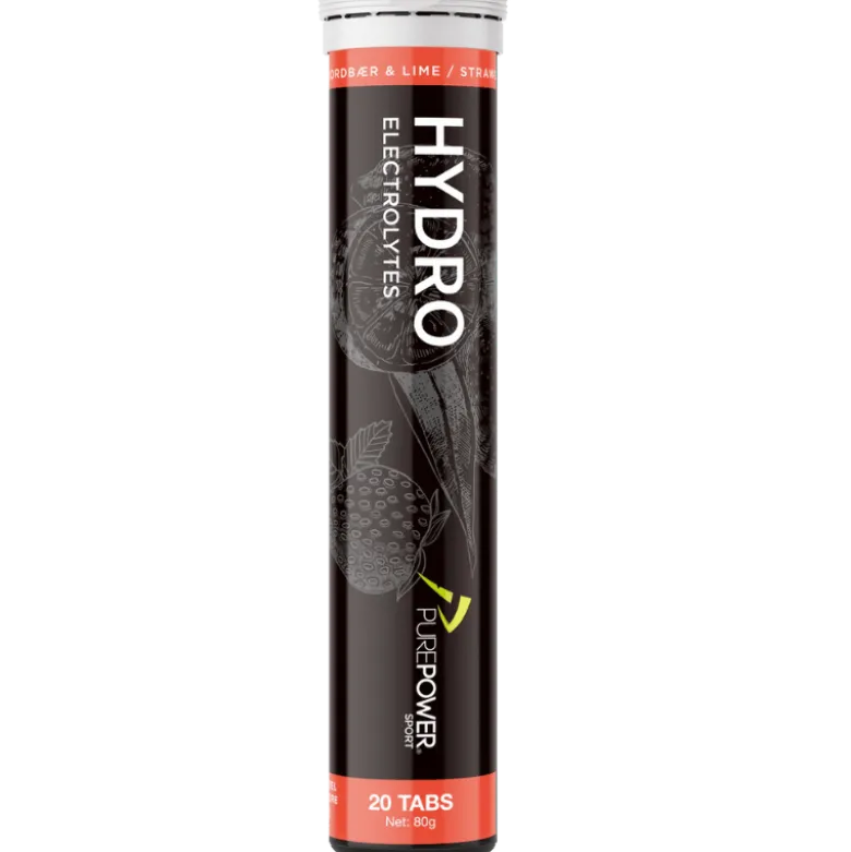 PurePower Hydro Jorbær & Lime (20 stk)