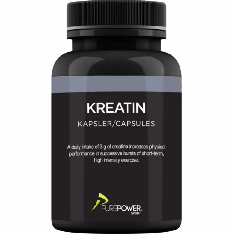 PurePower Kreatin kapsler (120 stk)