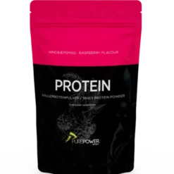 PurePower Proteinpulver Hindbær (400 g)