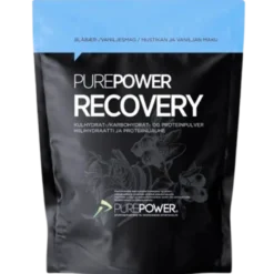 PurePower Proteinpulver Med Kulhydrater Blåbær & Vanilje (400 g)