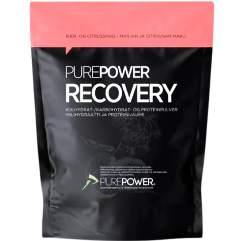 PurePower Proteinpulver Med Kulhydrater Bær & Citrus (400 g)