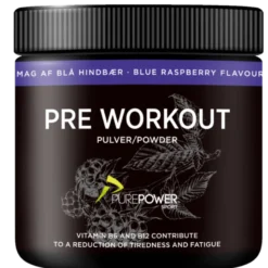 PurePower PWO pulver Blue Raspberry (300 g)