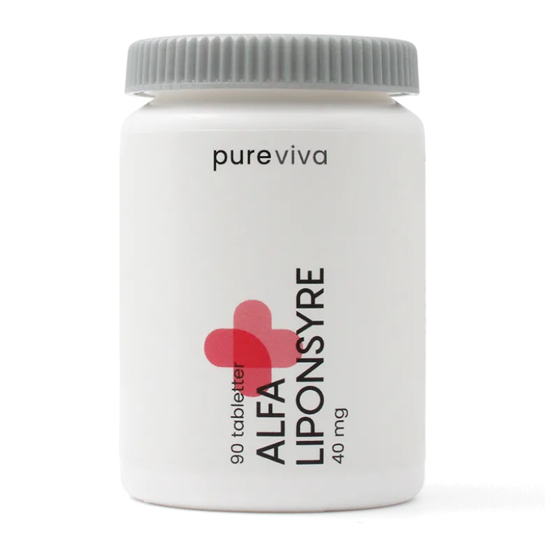 Pureviva Alfa-liponsyre (90 tabl)