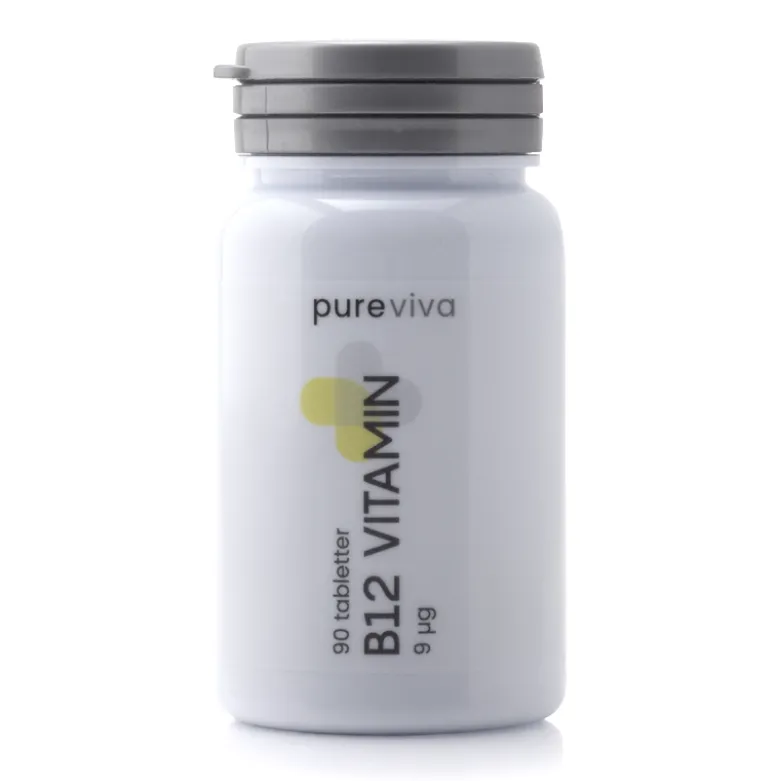 Pureviva B12 Vitamin 9µg (90 tab)
