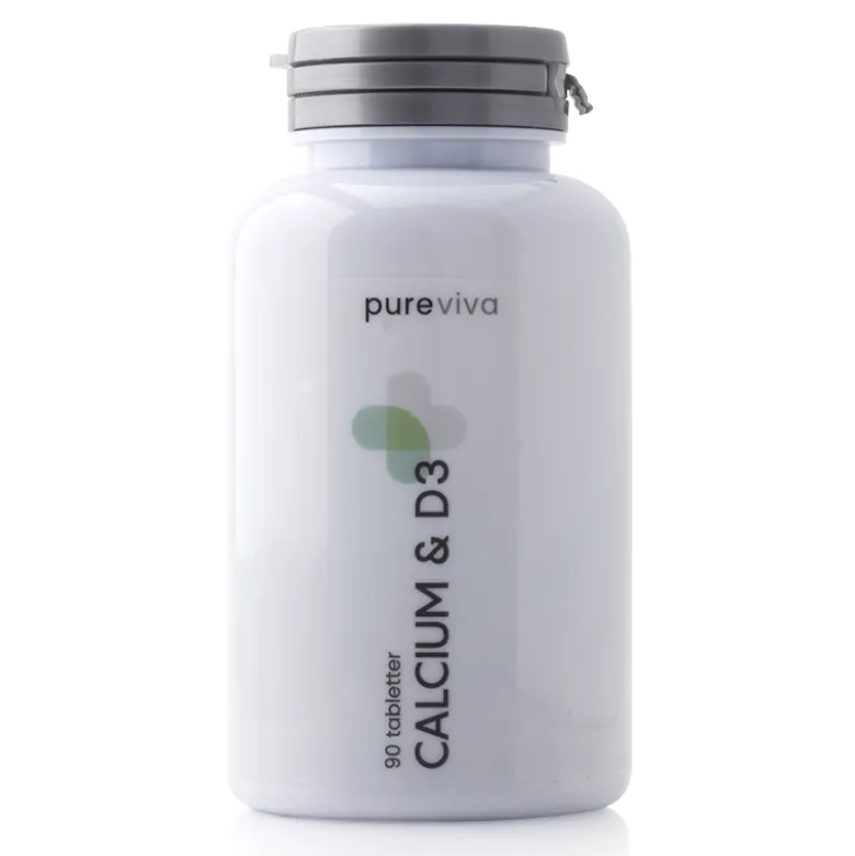 Pureviva Calcium & D3 (90 tab)