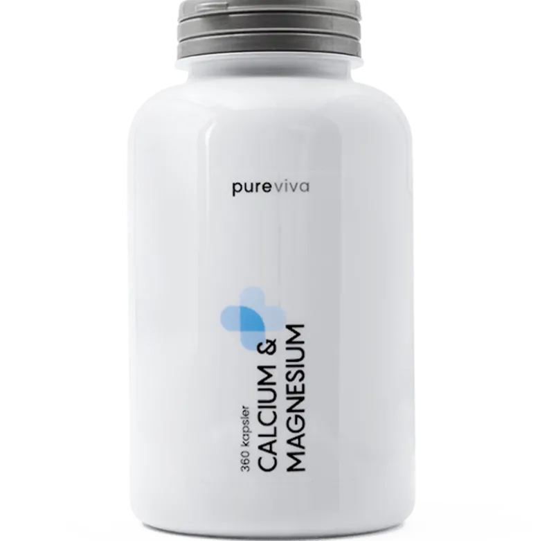 Pureviva Calcium & Magnesium (360 kap)