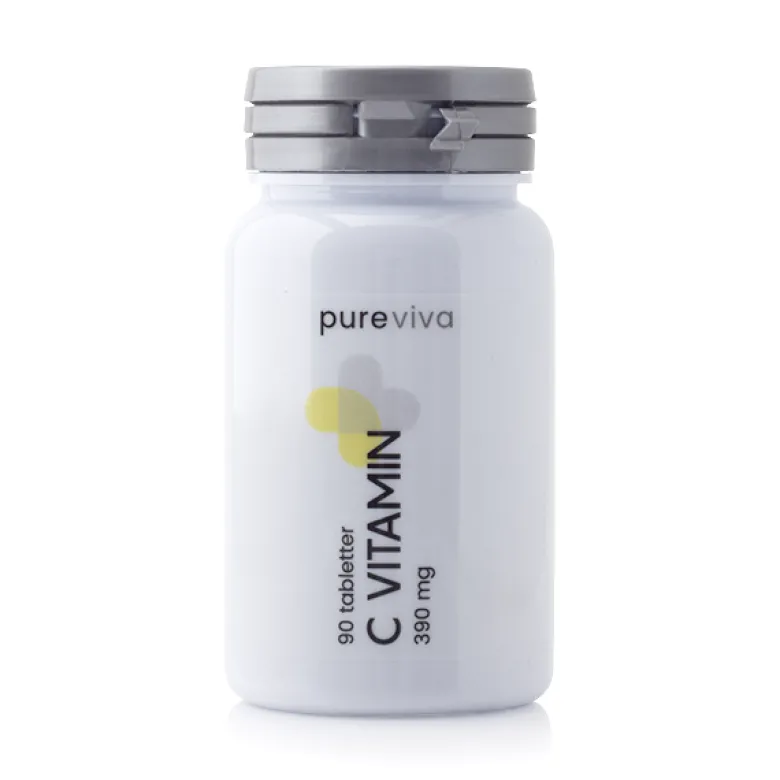 Pureviva C Vitamin 390mg (90 kaps)