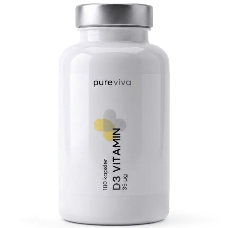 Pureviva D3 Vitamin (180 kaps)