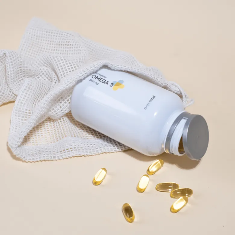 Pureviva Fiskeolie Omega-3 2000 mg (180 kaps)