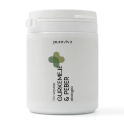 Pureviva Gurkemeje & Peber Ø (180 kaps)