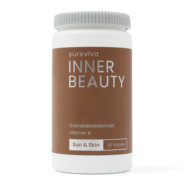 Pureviva Inner Beauty Sun & Skin (90 kaps)