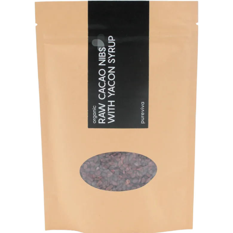 Pureviva Kakaonibs med Yacon Sirup Ø (250 g)