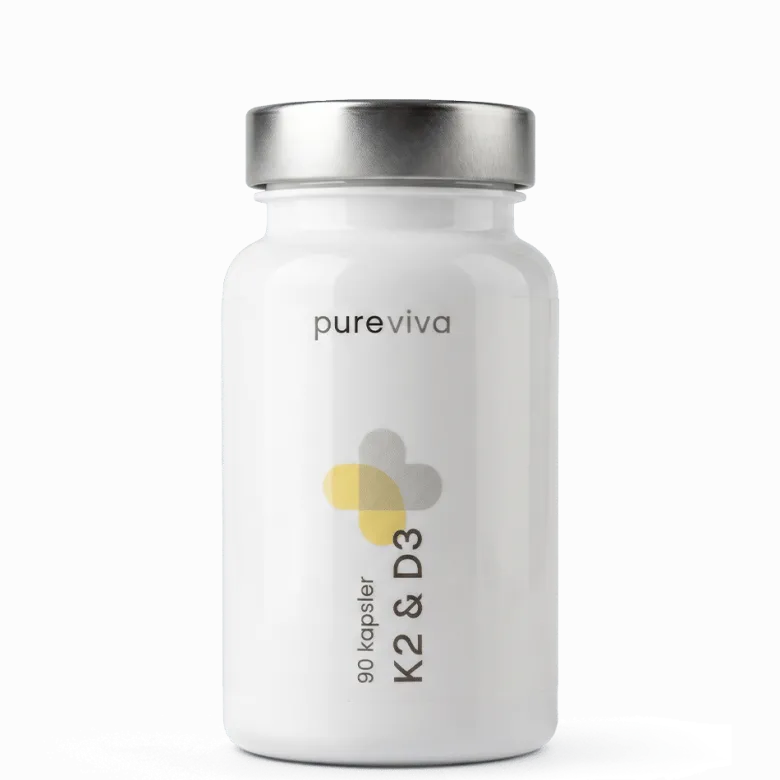 Pureviva K2 & D3 (90 kaps)